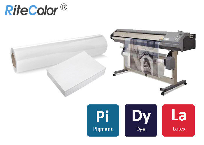 안료 염료 잉크 인쇄 ISO9001를 위한 투명한 잉크 제트 스크린 인쇄 영화