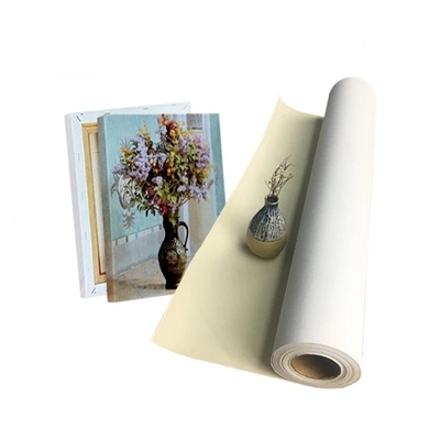 전문 에코 솔벤트 잉크젯 프린팅 캔버스 380gsm 매트 폴리cotton
