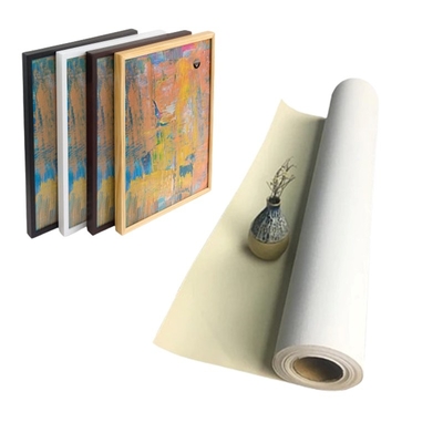 친환경 용매 잉크젯 인쇄 폴리 캔버스 380gsm 매트