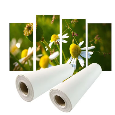 색소 인쇄 280gsm 폴리에스터 캔버스 롤