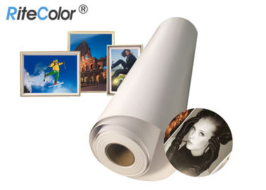 190gsm 광택 있는 광택 수지는 사진 종이 2를 Canon IPF8000를 위한 인치/3 인치 핵심 입혔습니다